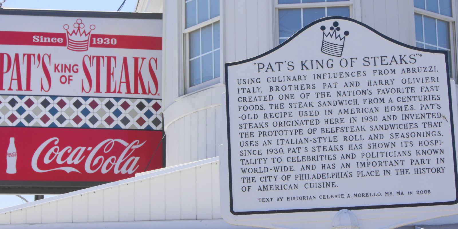 Pat's King of Steaks near Penn's View Hotel